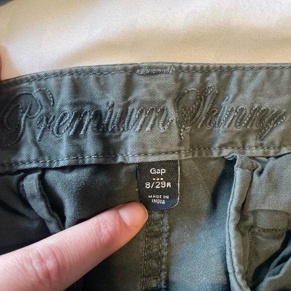 Adorable green cargo pants - Picture 4 of 4